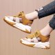 Thick-soled Casual Sandals Summer New Peep Toe Non-slip Lace-up Versatile Sneakers