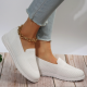 Flyknit Breathable Low Top Pumps Female Plus Size Solid Color Sneakers