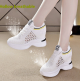 Breathable Slimming Height Increasing Insole Women's Shoes Casual Sneaker Women