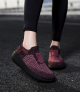 Plus Size Men's And Women's Fly-knit Sneakers Slip-on Casual Shoes